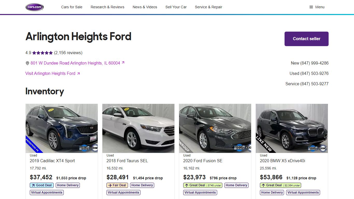 Arlington Heights Ford - Arlington Heights, IL | Cars.com